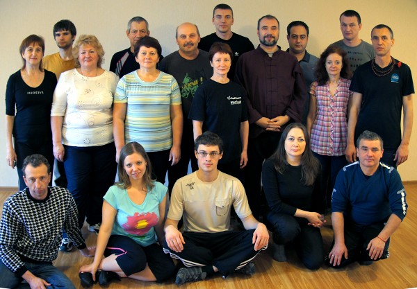 Участники семинара Жу-И тайцзи-цюань. Краснодар. (03.01-08.01.2011)