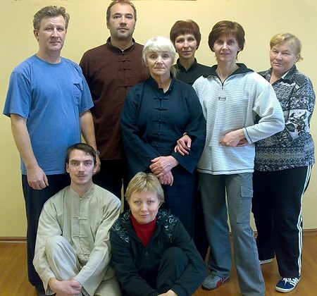 Участники семинара по тайцзи-цюань. Ярославль. (11.02-13.02.2011)